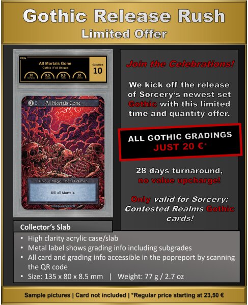 Sorcery: Contested Realm - Gothic Release Rush Special