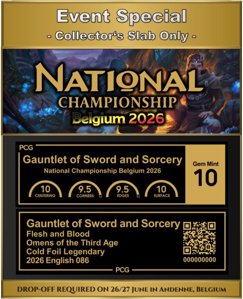 BELGIUM Flesh and Blood Nationals Event Special (Standard Turnaround)