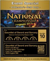 BELGIUM Flesh and Blood Nationals Event Special (Standard Turnaround)