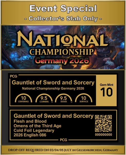 GERMANY Flesh and Blood Nationals Event Special (Standard Turnaround)